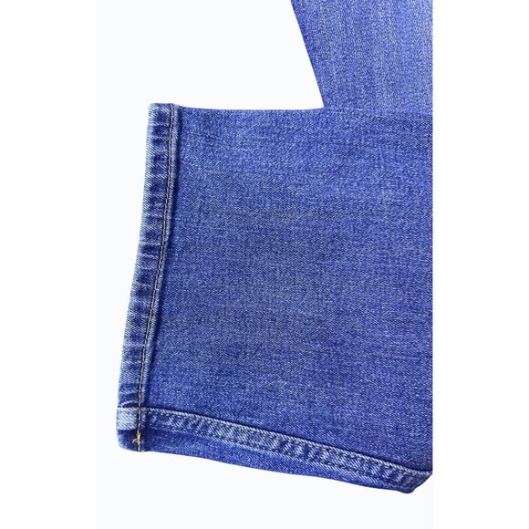 Levi‎ Denim Straight-Leg Jeans With Classic Fit & Zipper Fly Waist  36 Length 30 - Picture 10 of 14